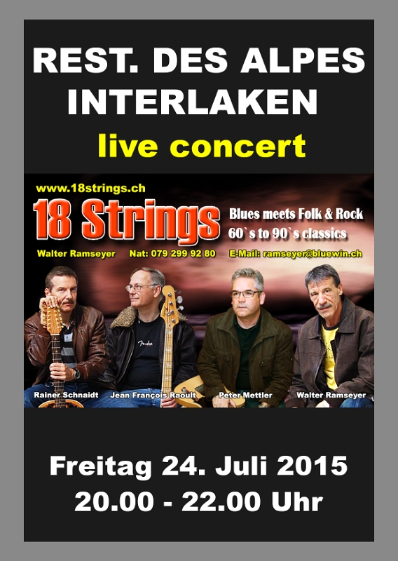 Flyer mit Peter 2015